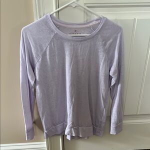 Danskin Light Purple Long Sleeve Shirt